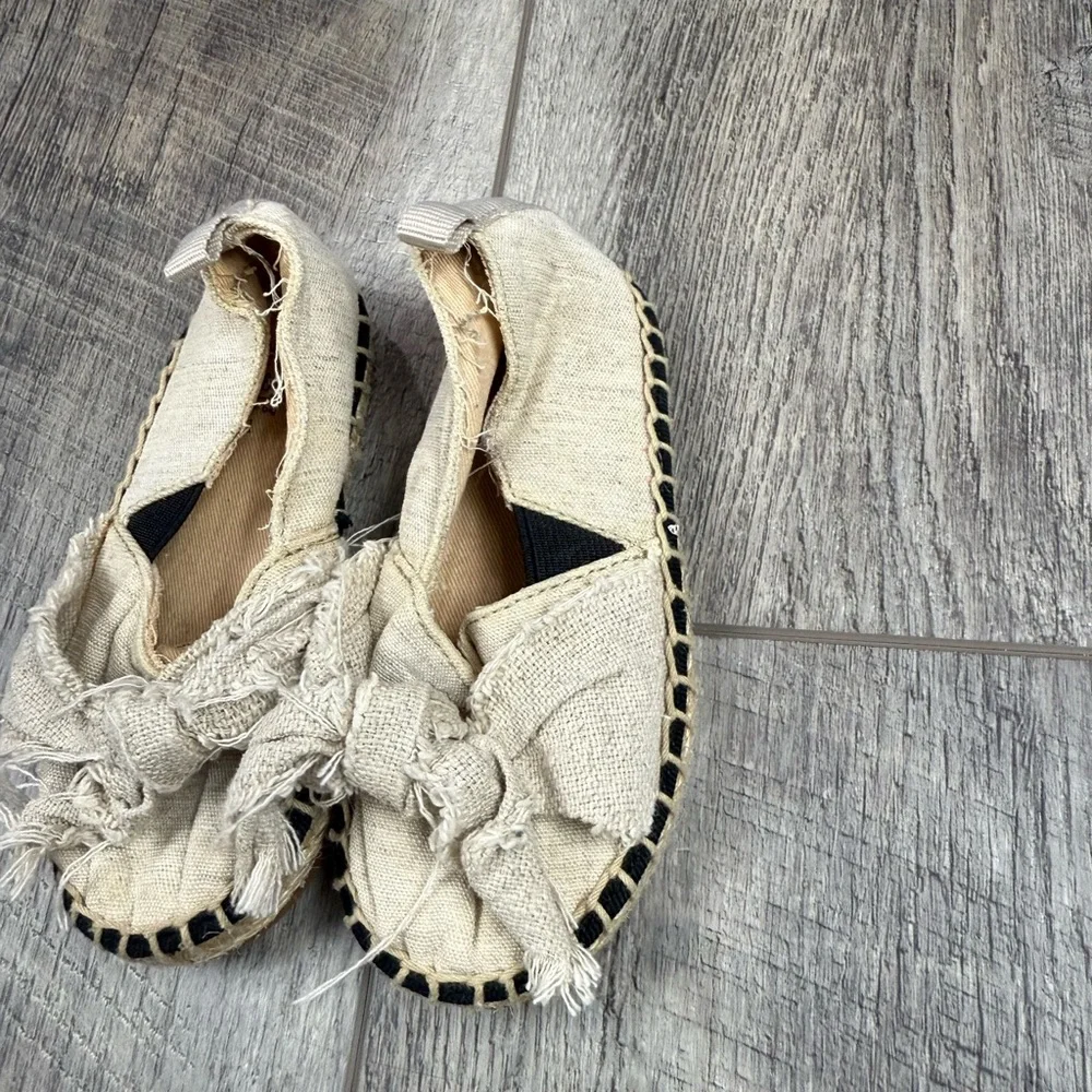 Zara Baby Cream Espadrille‎ Flats